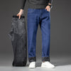 Winter Black Velvet Jeans: Casual, Warm, Plus Size (28-46)