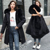 Winter Women's Hooded Parka: Warm, Loose Fit, Fur Collar, Snow Wear